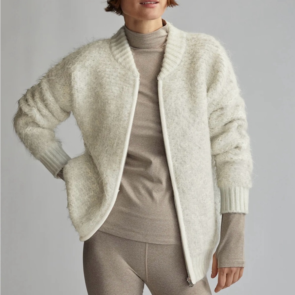 Varley Cream Women's Cardigan - Picture 4 of 6